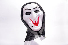 Ghost Face Party Mask for Halloween Celebrations