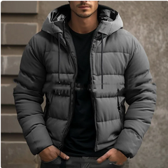 Men's Hooded Cotton Jacket