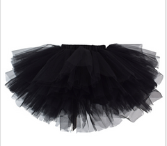 Halloween Tutu Dress for Girls - 6 Layer Ballet Skirt