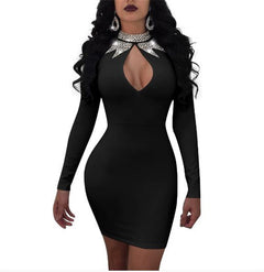 Amazon Women's Long Sleeve Club Dress (Sexy Style)