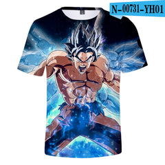 Dragon Ball Broly Unisex 3D Print Short Sleeve Shirt