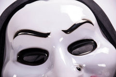 Ghost Face Party Mask for Halloween Celebrations