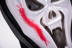 Ghost Face Party Mask for Halloween Celebrations