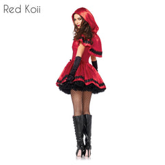 Plus Size Women's Halloween Little Red Riding Hood Costume