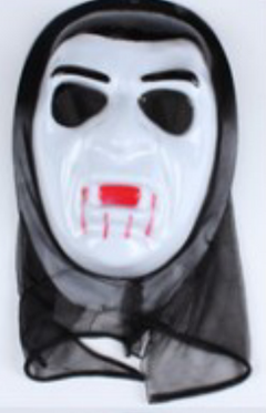 Ghost Face Party Mask for Halloween Celebrations