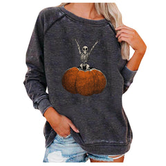 Halloween Themed Sweatshirts for Women