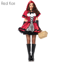 Plus Size Women's Halloween Little Red Riding Hood Costume