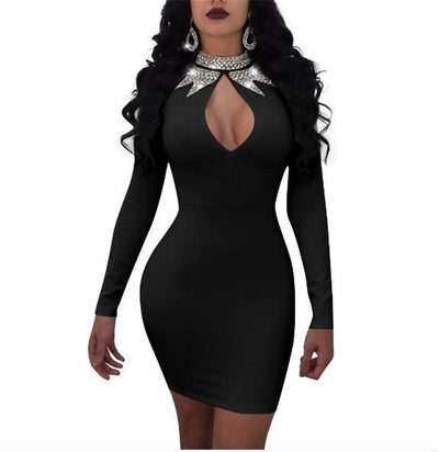 Amazon Women's Long Sleeve Club Dress (Sexy Style)